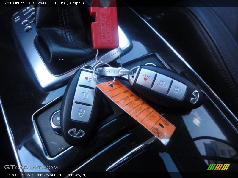 Blue Slate / Graphite 2010 Infiniti FX 35 AWD