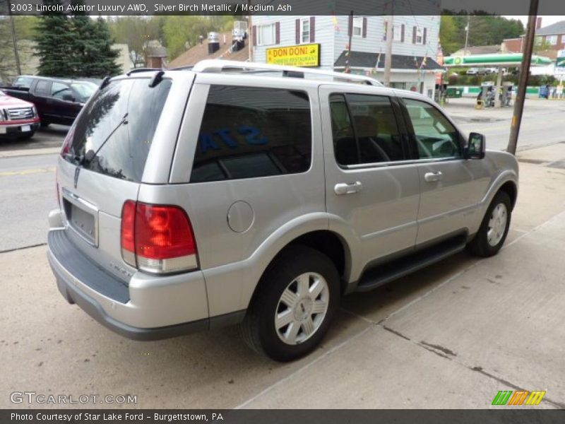 Silver Birch Metallic / Medium Ash 2003 Lincoln Aviator Luxury AWD