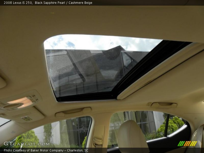 Black Sapphire Pearl / Cashmere Beige 2008 Lexus IS 250