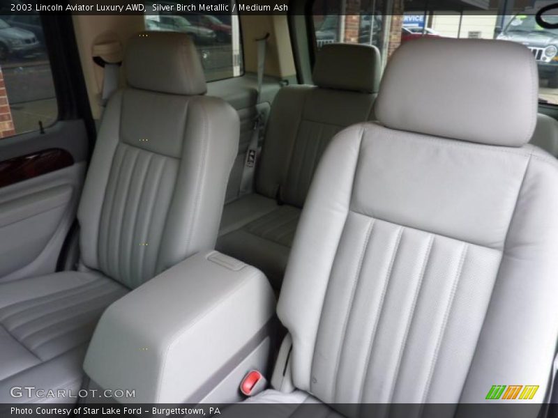 Silver Birch Metallic / Medium Ash 2003 Lincoln Aviator Luxury AWD