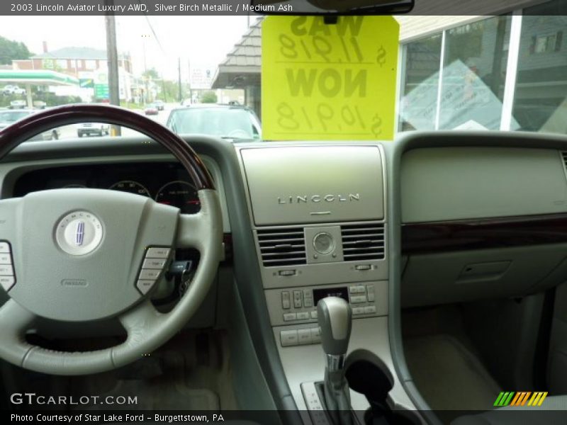 Silver Birch Metallic / Medium Ash 2003 Lincoln Aviator Luxury AWD