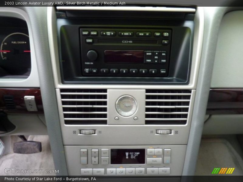 Silver Birch Metallic / Medium Ash 2003 Lincoln Aviator Luxury AWD