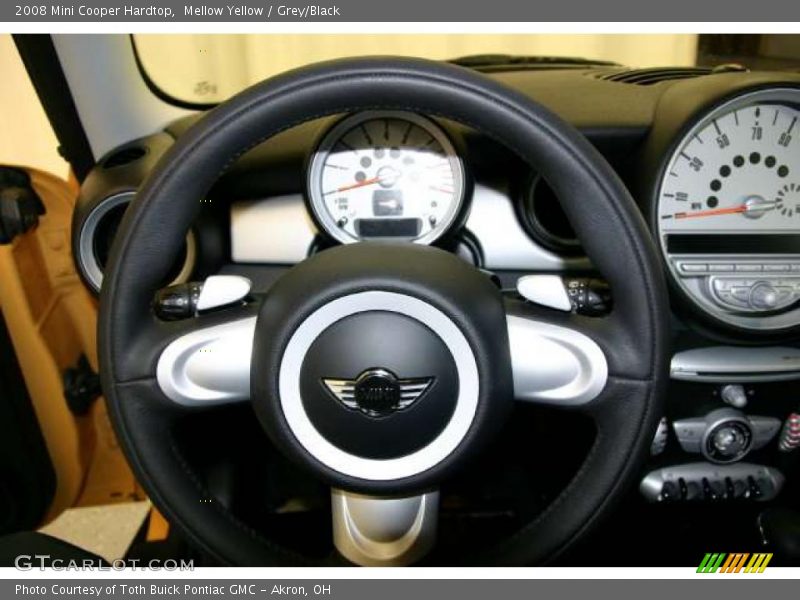 Mellow Yellow / Grey/Black 2008 Mini Cooper Hardtop