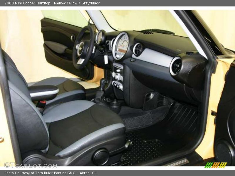Mellow Yellow / Grey/Black 2008 Mini Cooper Hardtop