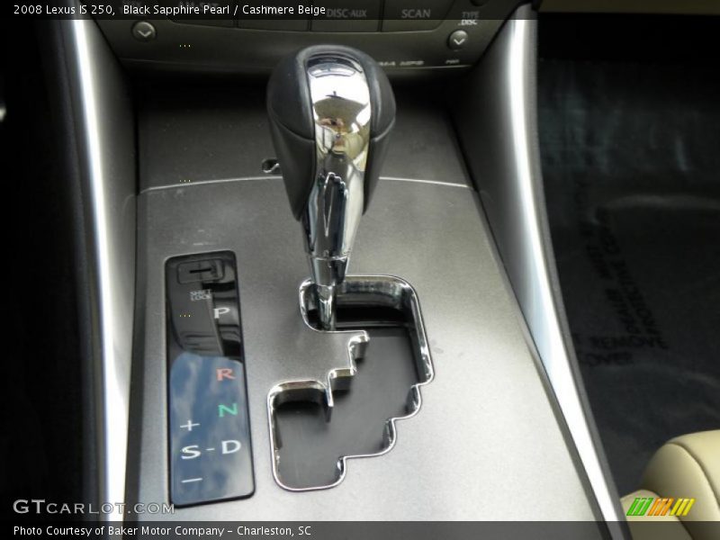 Black Sapphire Pearl / Cashmere Beige 2008 Lexus IS 250