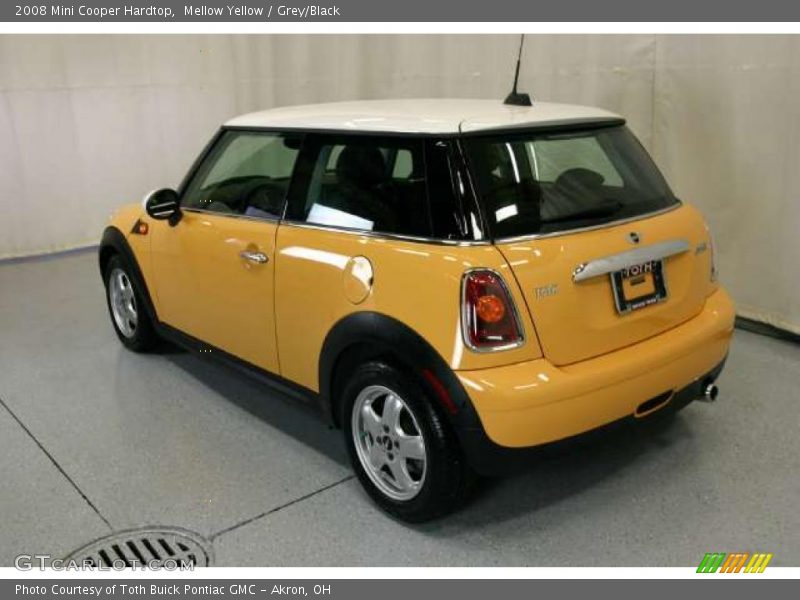 Mellow Yellow / Grey/Black 2008 Mini Cooper Hardtop