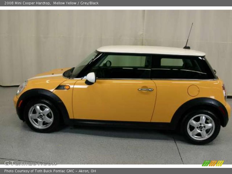 Mellow Yellow / Grey/Black 2008 Mini Cooper Hardtop