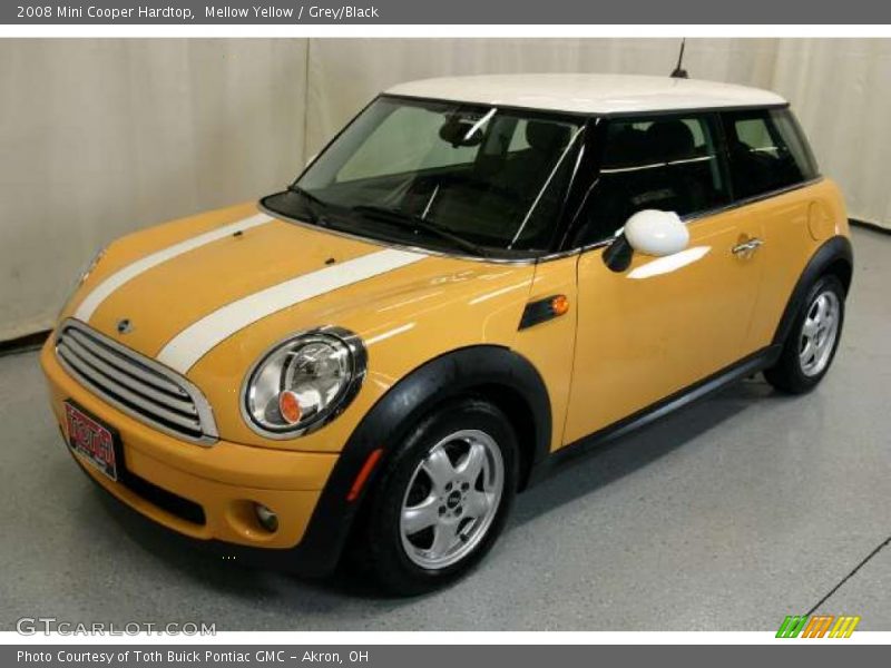 Mellow Yellow / Grey/Black 2008 Mini Cooper Hardtop