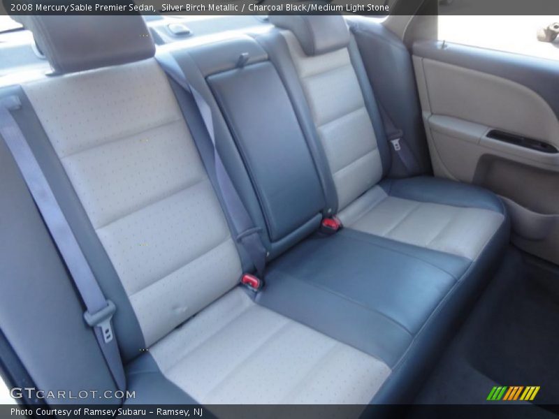 Silver Birch Metallic / Charcoal Black/Medium Light Stone 2008 Mercury Sable Premier Sedan