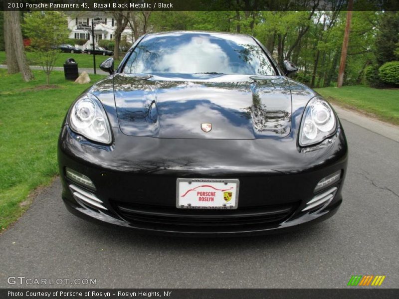 Basalt Black Metallic / Black 2010 Porsche Panamera 4S