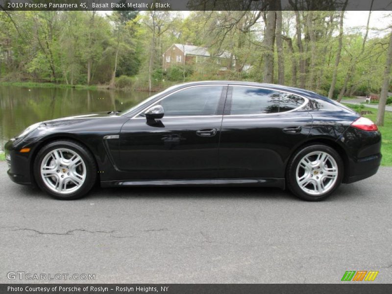 Basalt Black Metallic / Black 2010 Porsche Panamera 4S