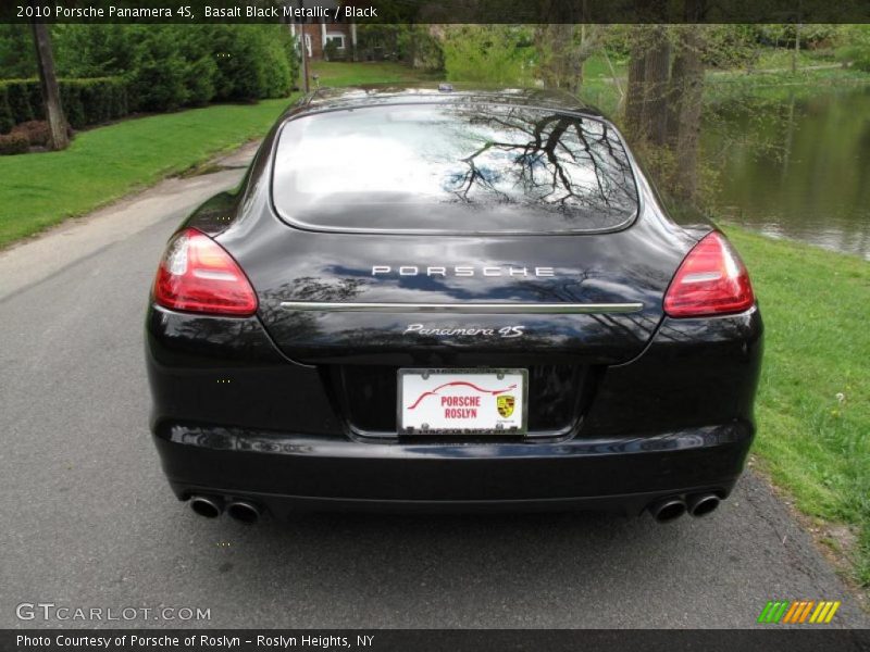 Basalt Black Metallic / Black 2010 Porsche Panamera 4S