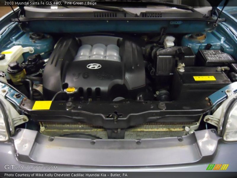  2003 Santa Fe GLS 4WD Engine - 2.7 Liter DOHC 24-Valve V6