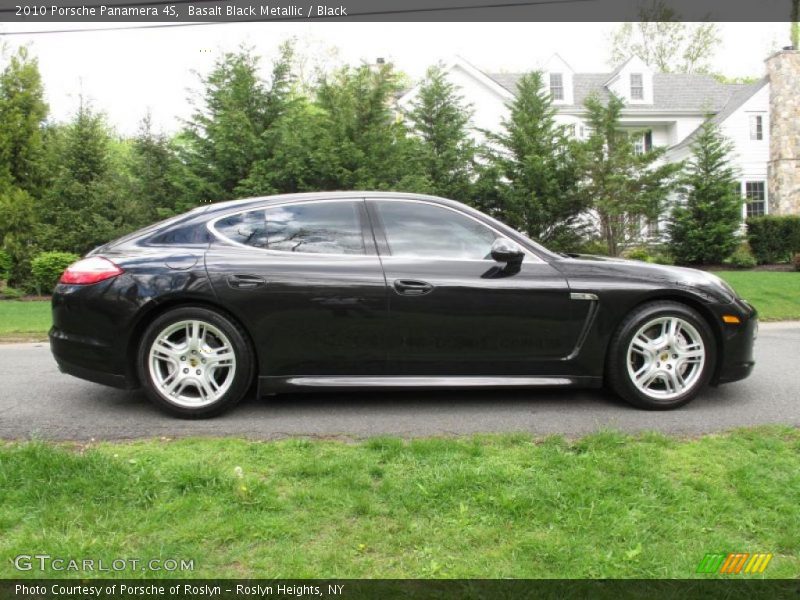 Basalt Black Metallic / Black 2010 Porsche Panamera 4S