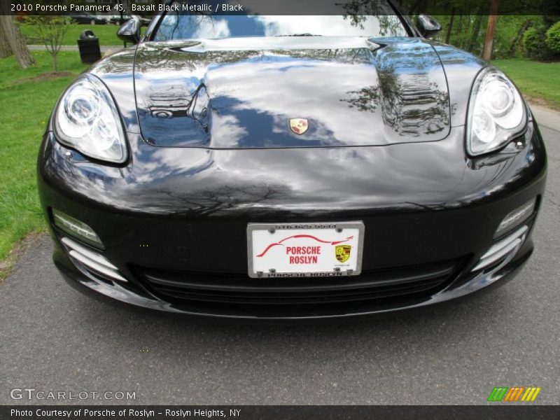Basalt Black Metallic / Black 2010 Porsche Panamera 4S