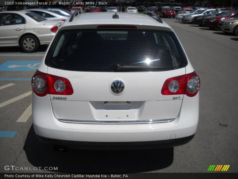 Candy White / Black 2007 Volkswagen Passat 2.0T Wagon