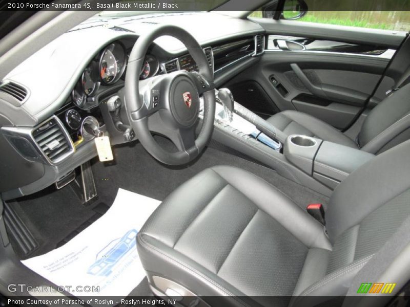  2010 Panamera 4S Black Interior