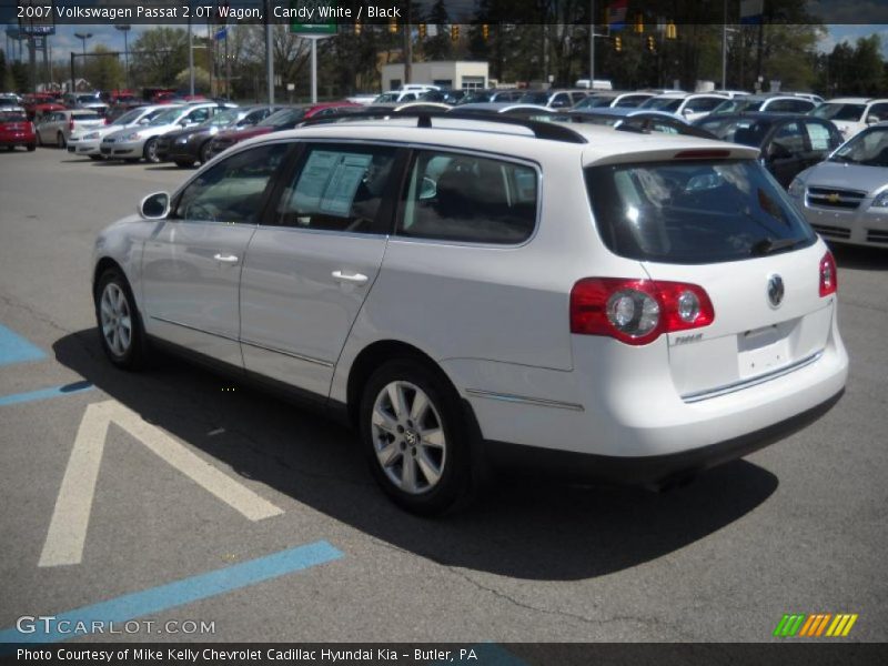 Candy White / Black 2007 Volkswagen Passat 2.0T Wagon