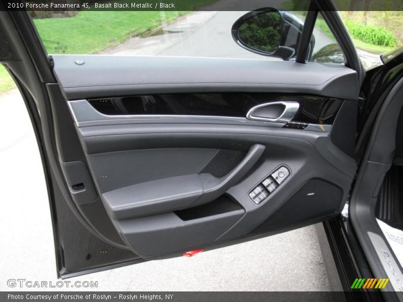 Basalt Black Metallic / Black 2010 Porsche Panamera 4S