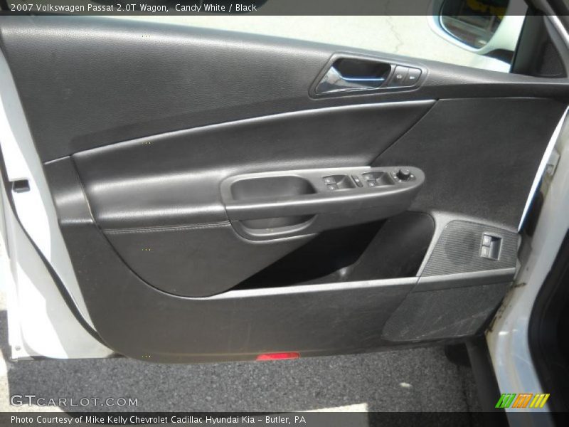 Candy White / Black 2007 Volkswagen Passat 2.0T Wagon