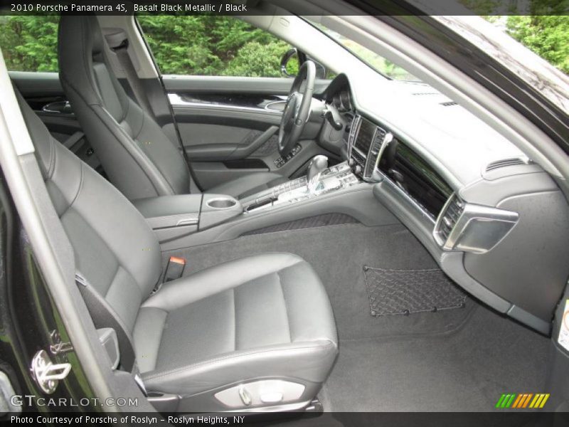 Basalt Black Metallic / Black 2010 Porsche Panamera 4S