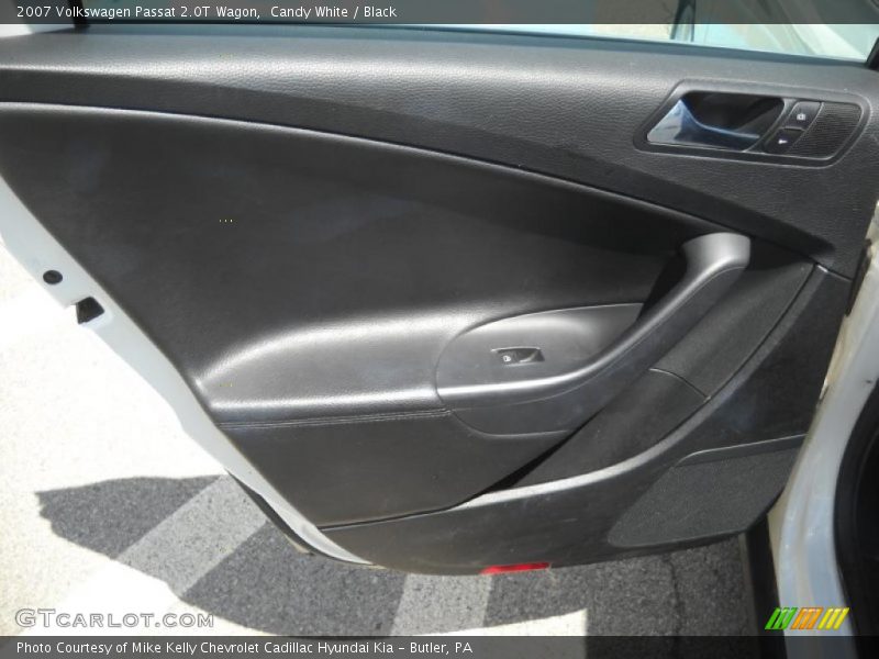 Candy White / Black 2007 Volkswagen Passat 2.0T Wagon