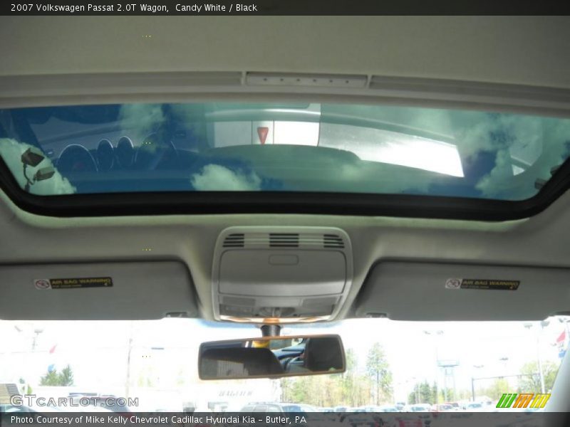 Candy White / Black 2007 Volkswagen Passat 2.0T Wagon