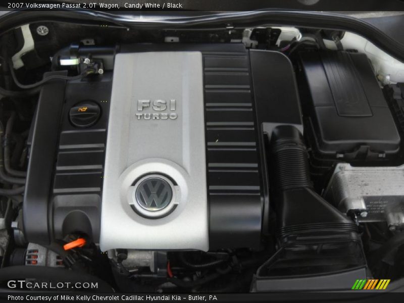 Candy White / Black 2007 Volkswagen Passat 2.0T Wagon