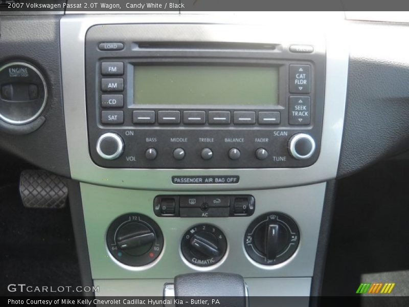 Candy White / Black 2007 Volkswagen Passat 2.0T Wagon