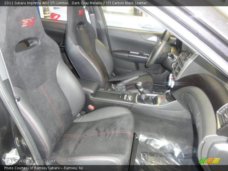Front Seat of 2011 Impreza WRX STi Limited