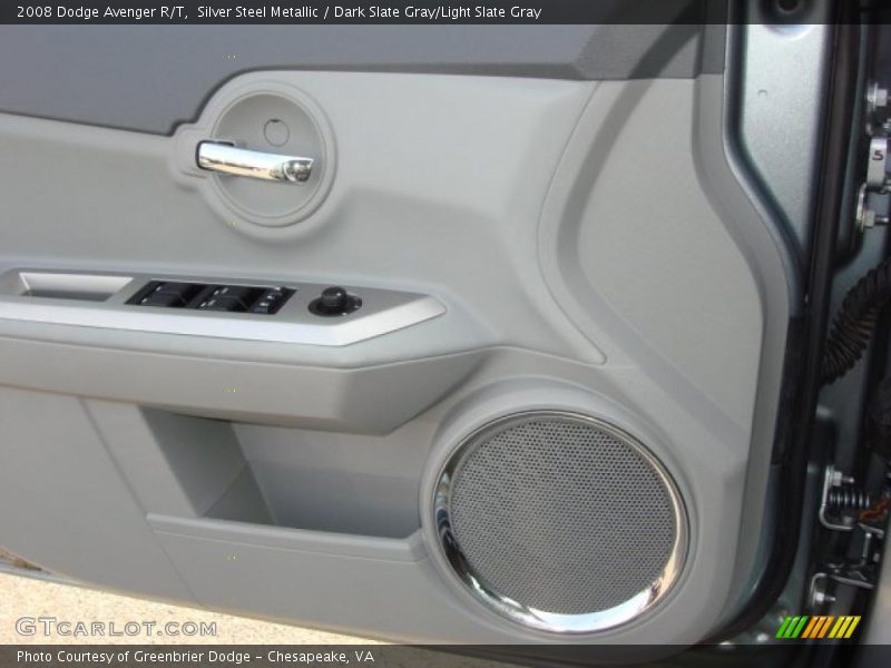 Silver Steel Metallic / Dark Slate Gray/Light Slate Gray 2008 Dodge Avenger R/T