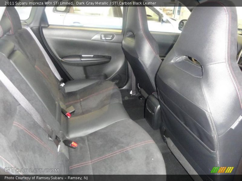 Dark Gray Metallic / STI Carbon Black Leather 2011 Subaru Impreza WRX STi Limited