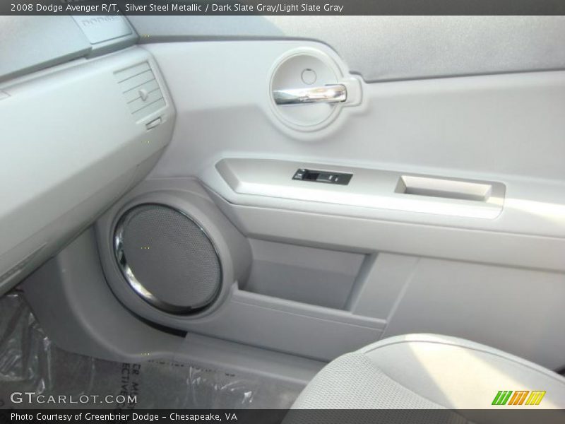 Silver Steel Metallic / Dark Slate Gray/Light Slate Gray 2008 Dodge Avenger R/T