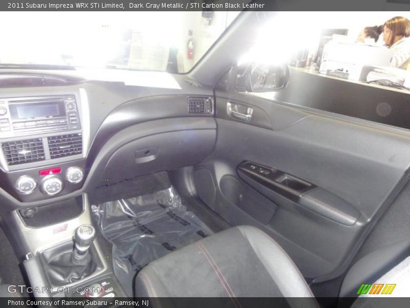 Dark Gray Metallic / STI Carbon Black Leather 2011 Subaru Impreza WRX STi Limited