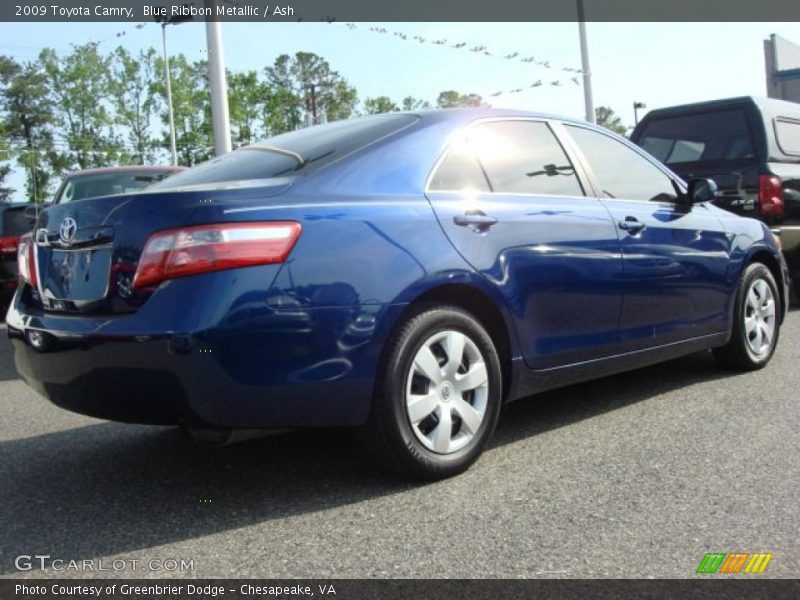 Blue Ribbon Metallic / Ash 2009 Toyota Camry