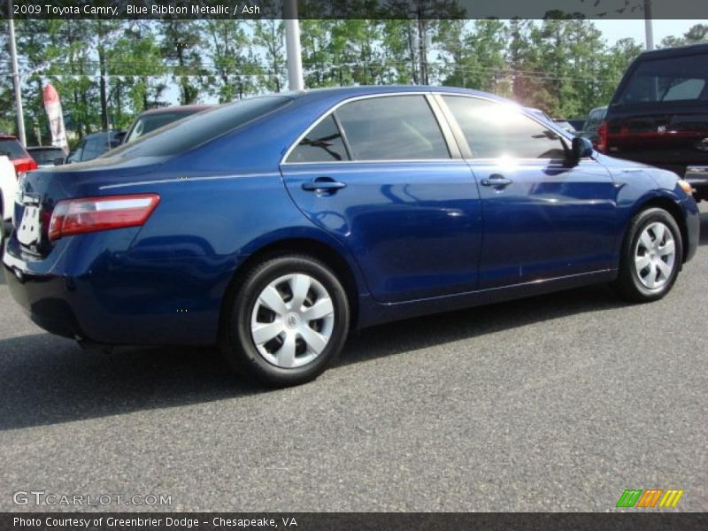 Blue Ribbon Metallic / Ash 2009 Toyota Camry