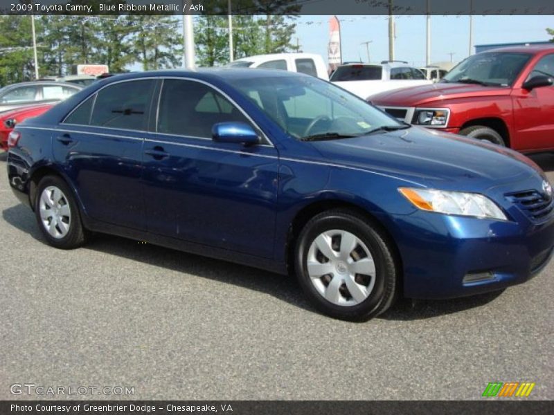 Blue Ribbon Metallic / Ash 2009 Toyota Camry