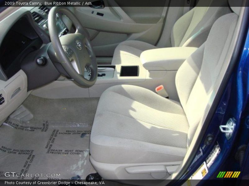 Blue Ribbon Metallic / Ash 2009 Toyota Camry