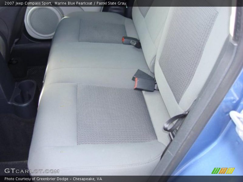 Marine Blue Pearlcoat / Pastel Slate Gray 2007 Jeep Compass Sport