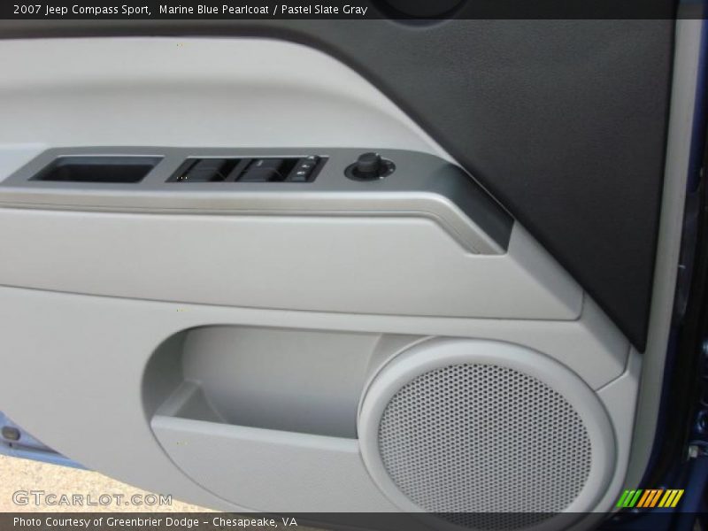 Marine Blue Pearlcoat / Pastel Slate Gray 2007 Jeep Compass Sport