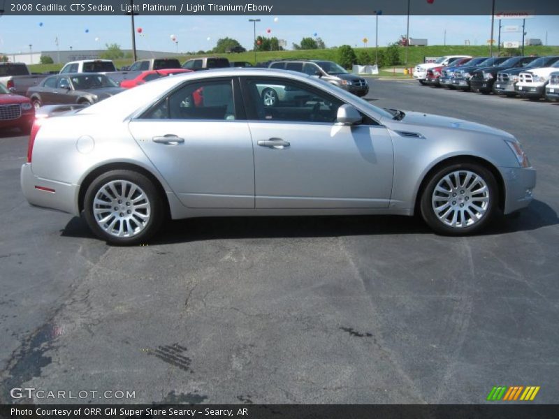 Light Platinum / Light Titanium/Ebony 2008 Cadillac CTS Sedan