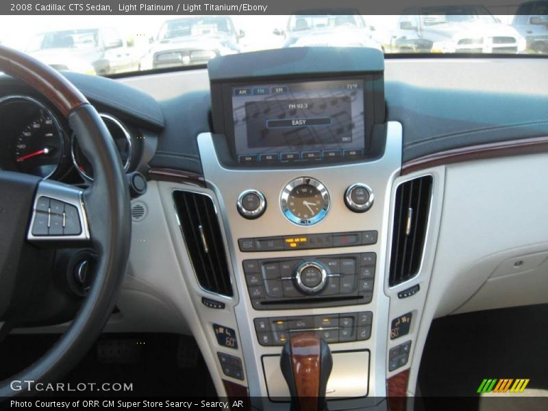 Light Platinum / Light Titanium/Ebony 2008 Cadillac CTS Sedan