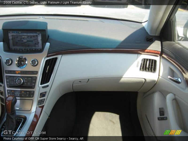 Light Platinum / Light Titanium/Ebony 2008 Cadillac CTS Sedan