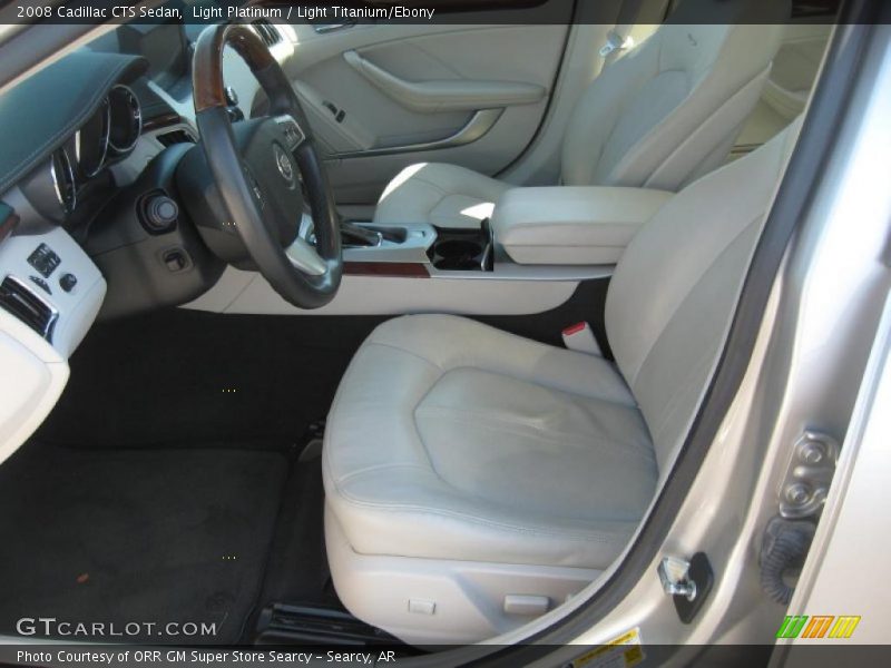 Light Platinum / Light Titanium/Ebony 2008 Cadillac CTS Sedan