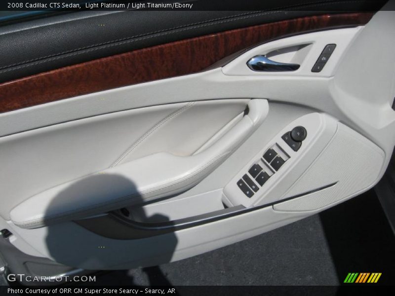 Light Platinum / Light Titanium/Ebony 2008 Cadillac CTS Sedan