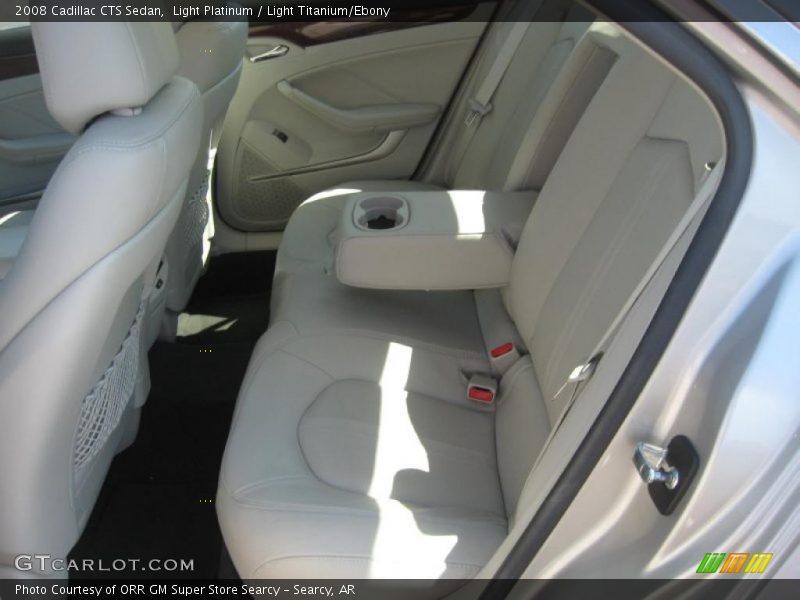 Light Platinum / Light Titanium/Ebony 2008 Cadillac CTS Sedan