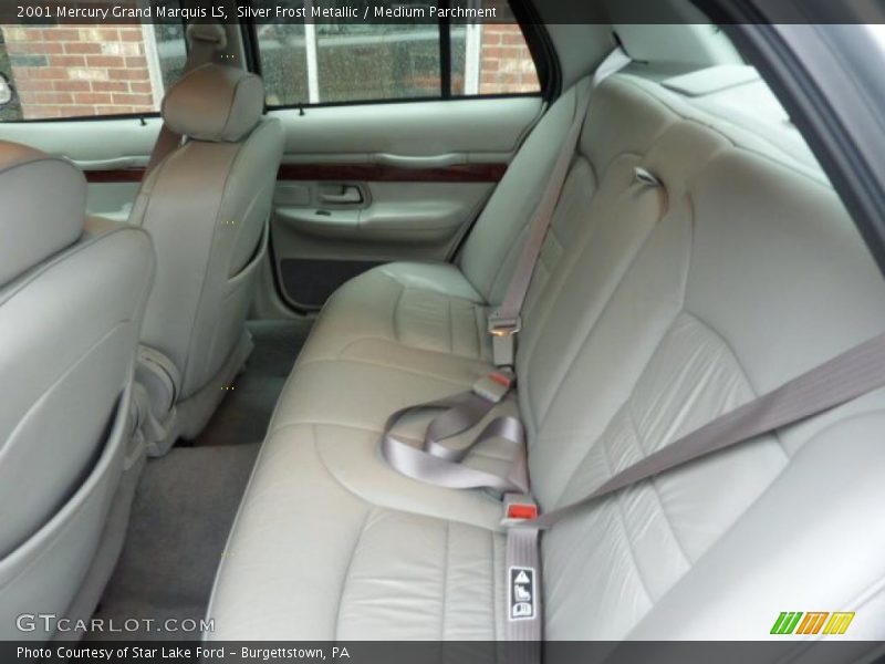 Silver Frost Metallic / Medium Parchment 2001 Mercury Grand Marquis LS
