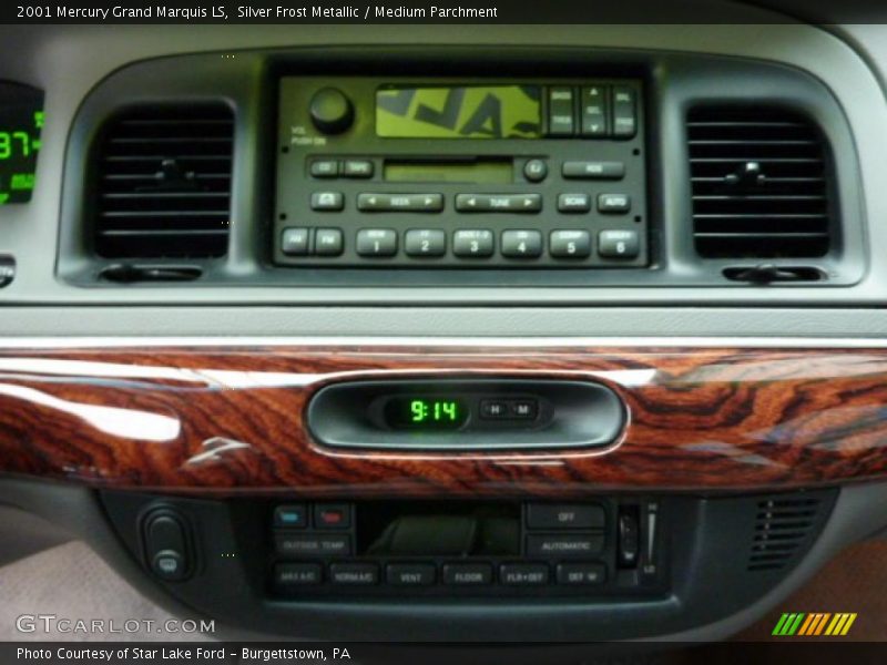 Silver Frost Metallic / Medium Parchment 2001 Mercury Grand Marquis LS