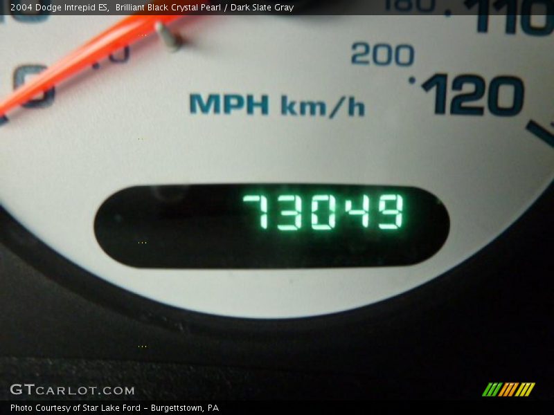 Brilliant Black Crystal Pearl / Dark Slate Gray 2004 Dodge Intrepid ES
