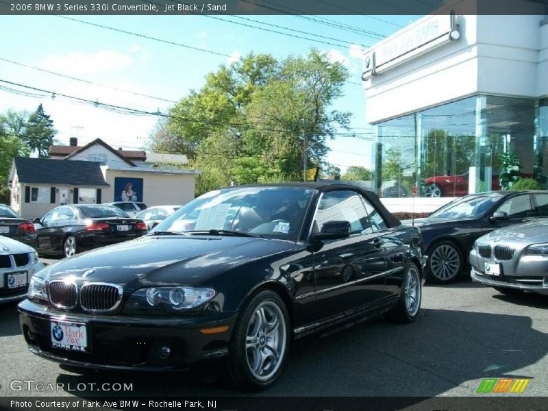 Jet Black / Sand 2006 BMW 3 Series 330i Convertible